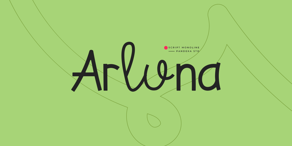 Arluna font