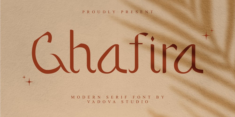 Ghafira font