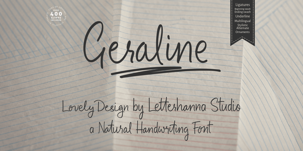 Geraline font