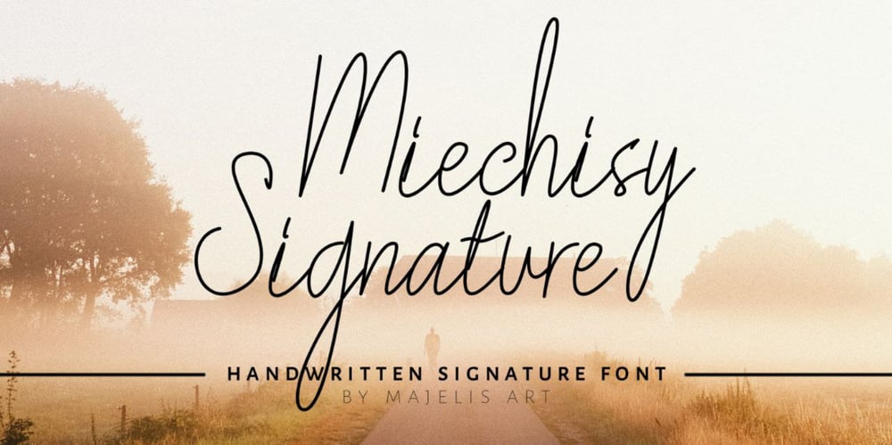 Miechisy font