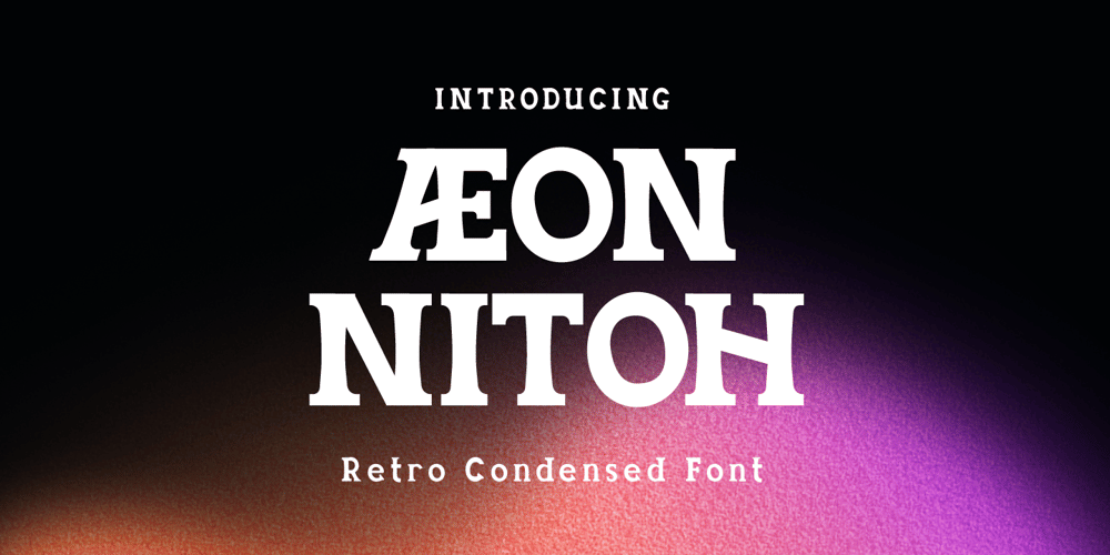 Aeon Nitoh font