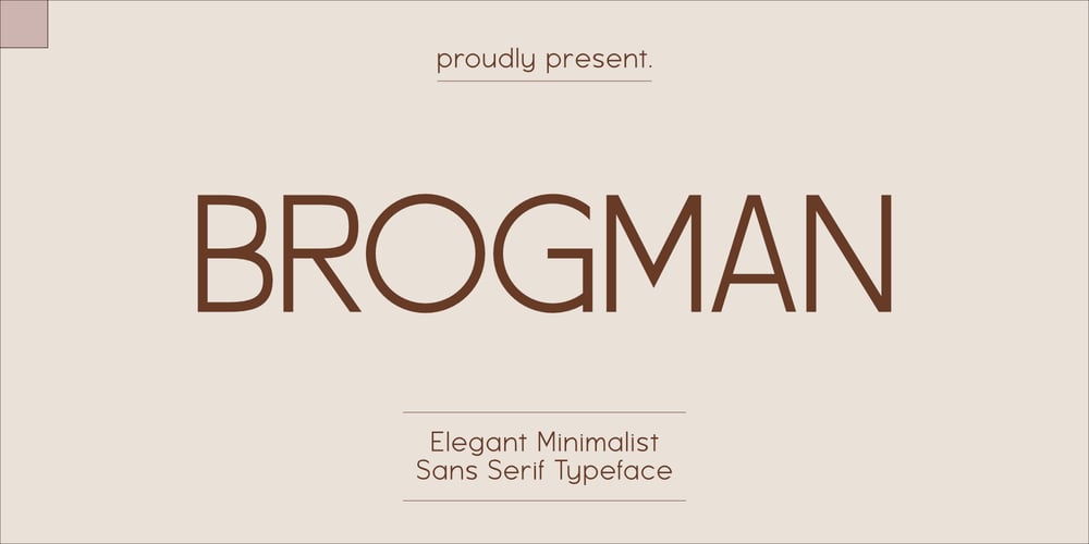 Brogman font