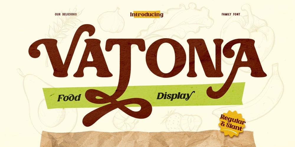 Vatona font