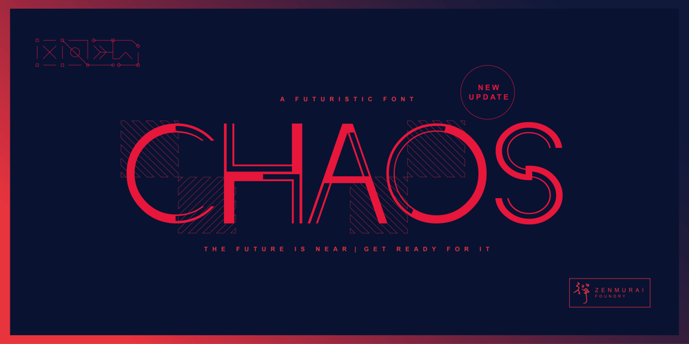 Chaos font