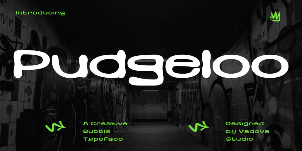 Pudgeloo font