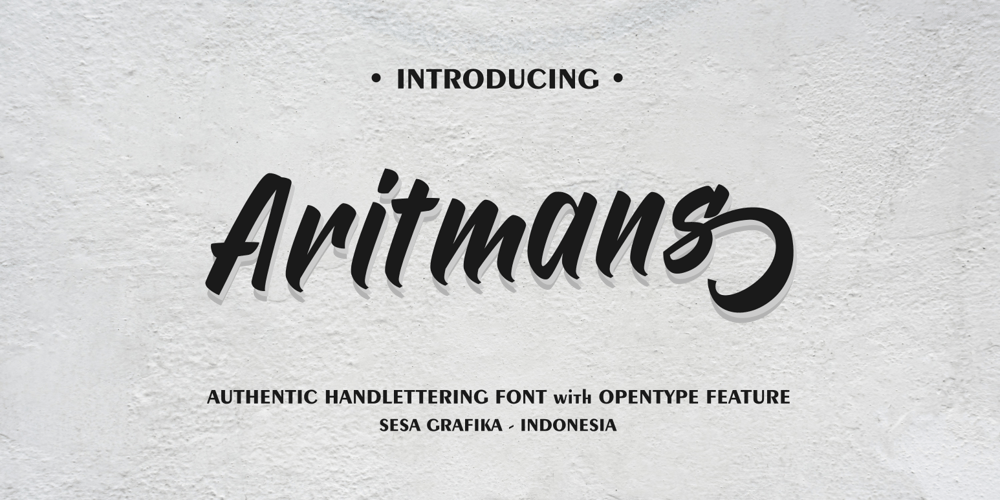Aritmans font