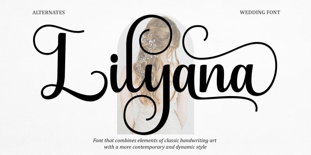 Lilyana font