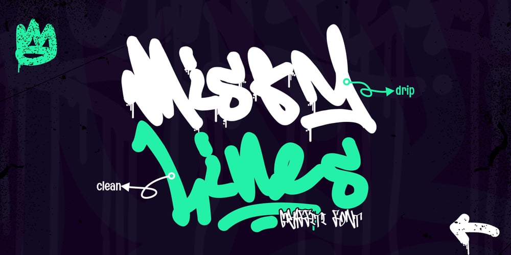 Misty Lines font