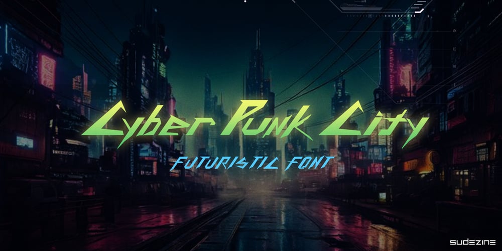 SD Cyber Punk City font