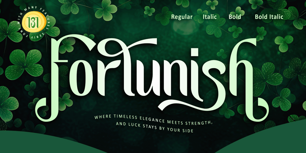 Fortunish font