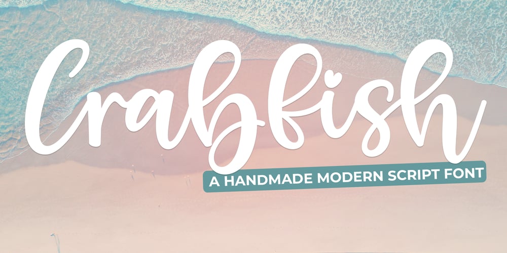 Crabfish font