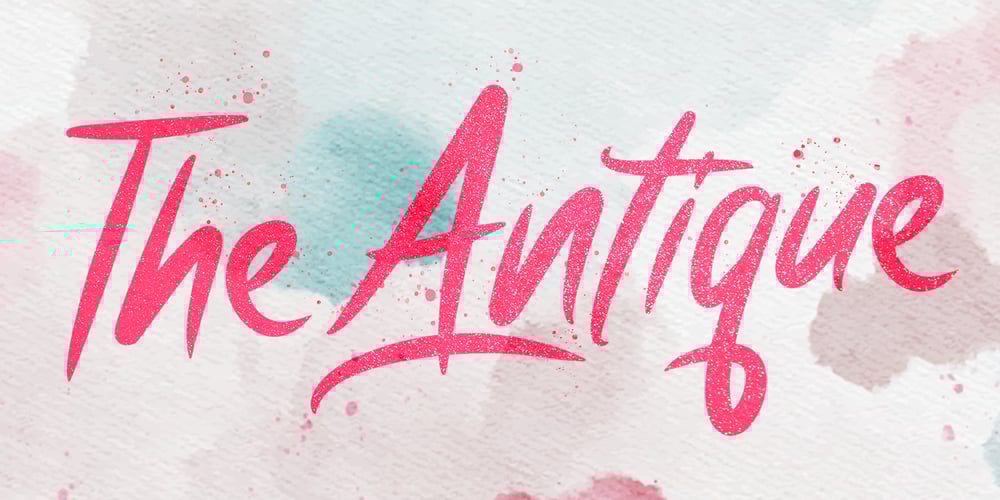 Antique font