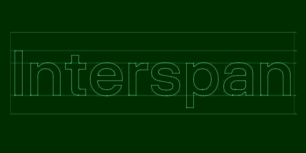Interspan font