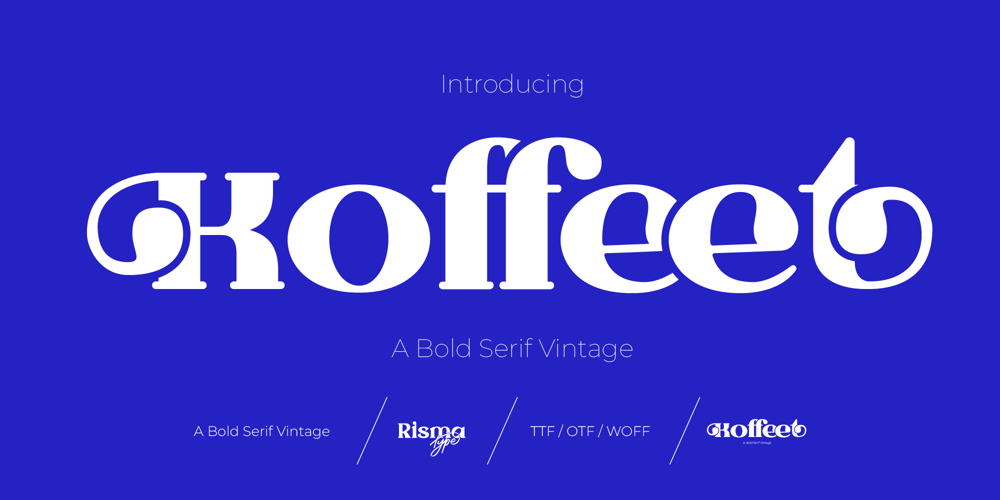 Koffeet font