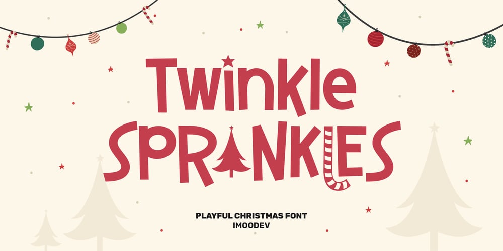 Twinkle Sprinkles font
