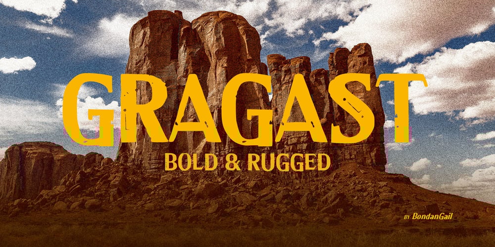 Gragast font