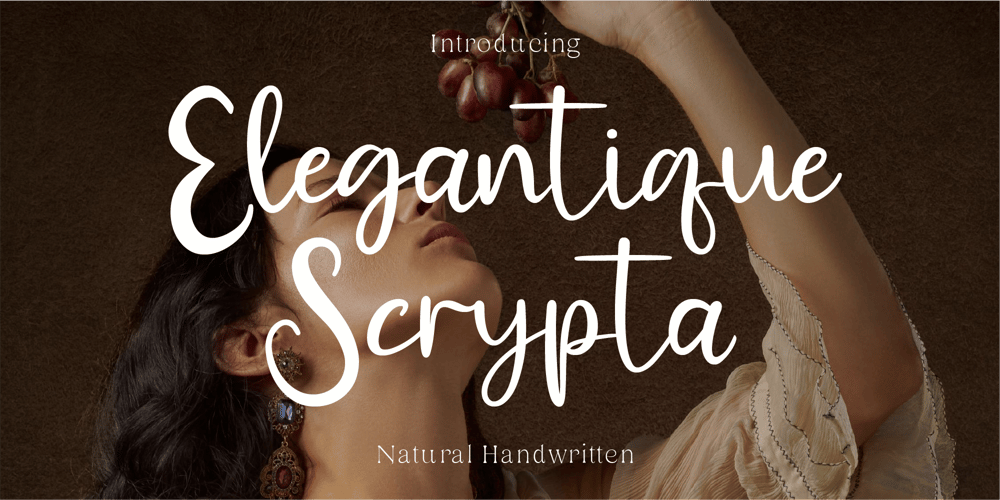 CF Elegantique Scrypta font