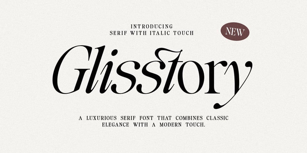 Glisstory font