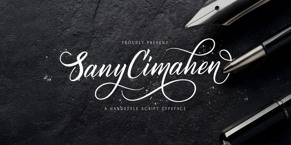 Sany Cimahen font