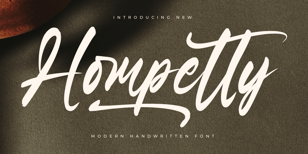 Hompetty font