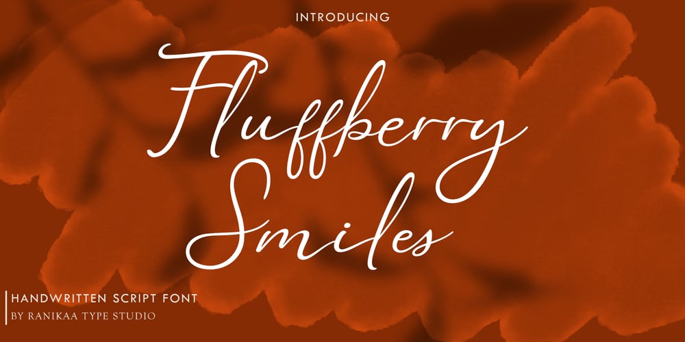 Fluffyberry Smiles font