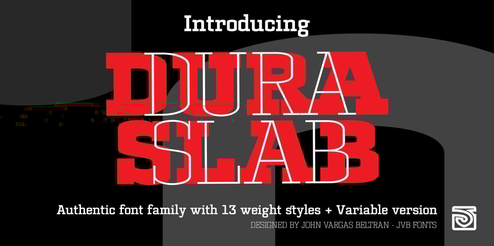 Dura Slab font