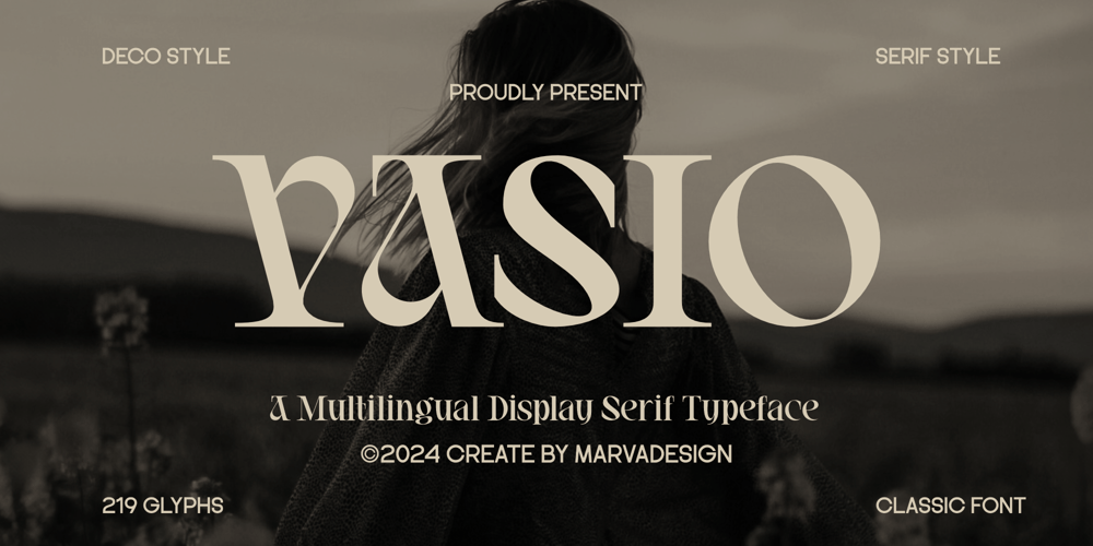 Vasio font