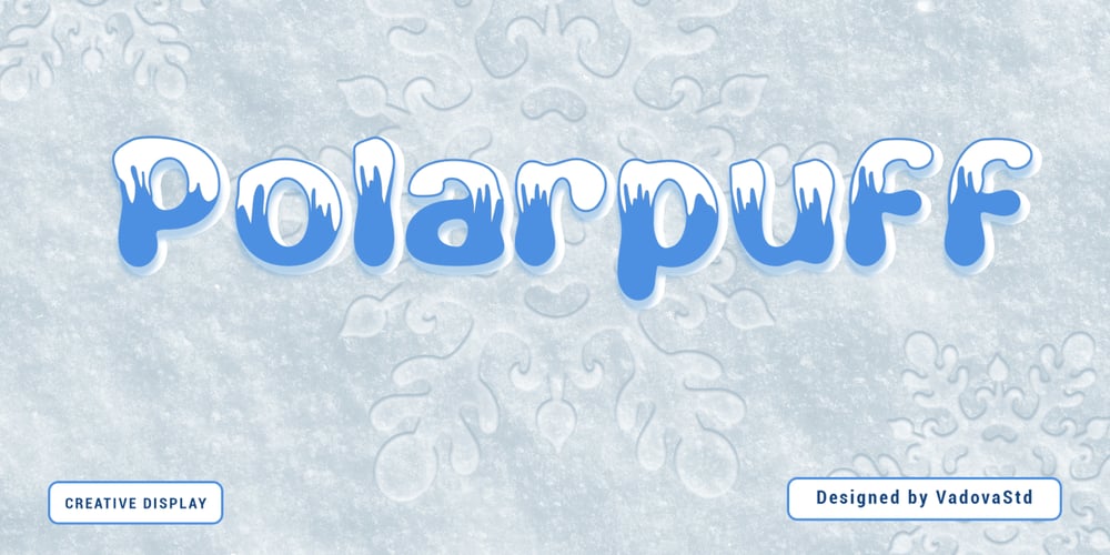 Polarpuff font