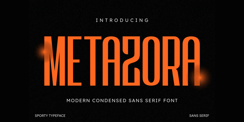 Metazora font
