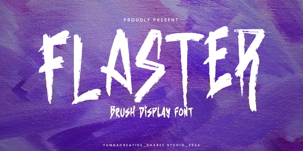Flaster font