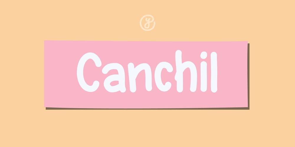 Canchil font