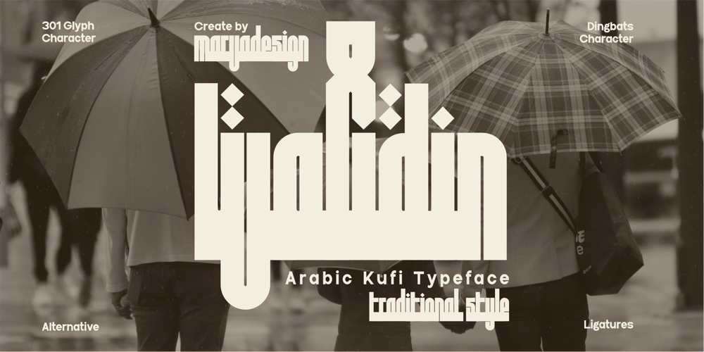Walidin font