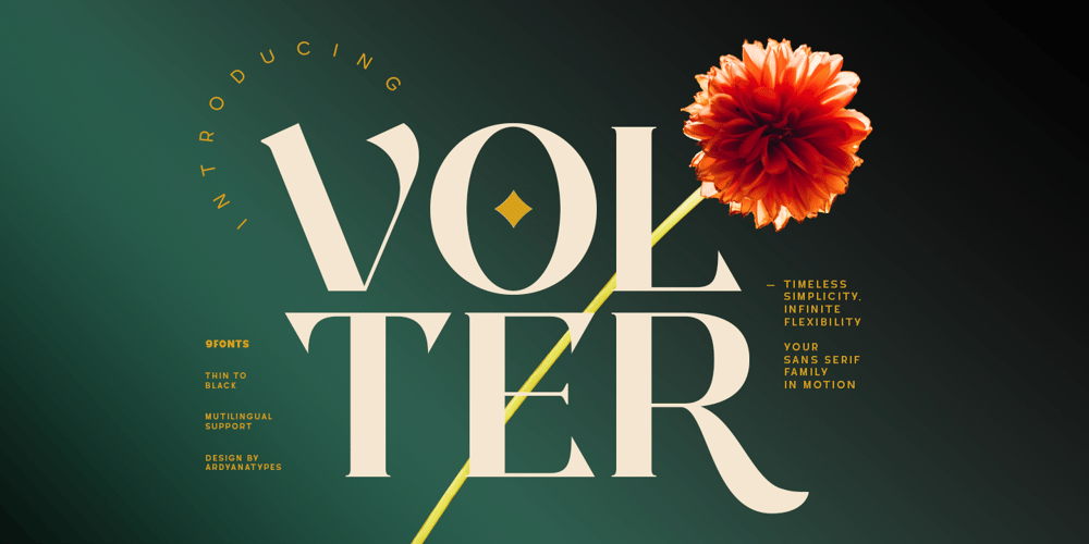 Volter font