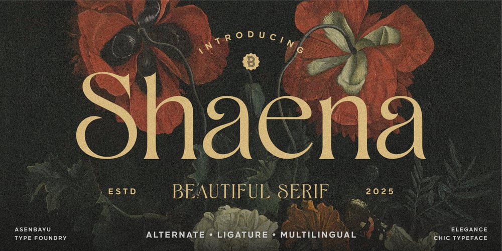 Shaena font