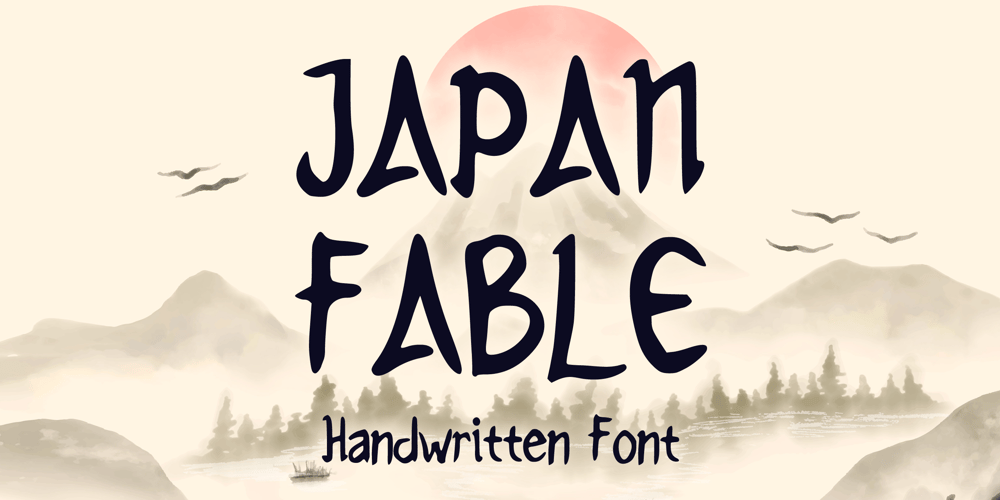 Japan Fable font