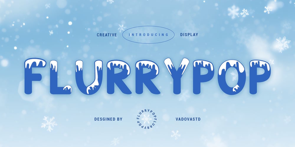 Flurrypop font