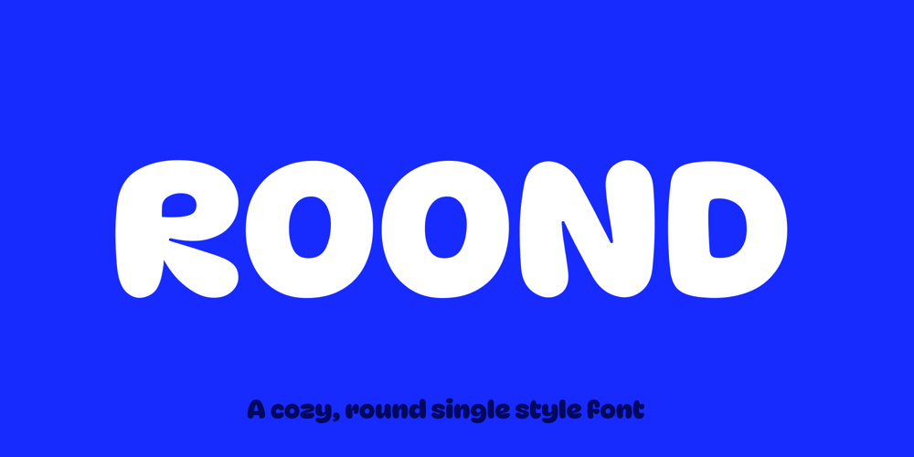 Roond font