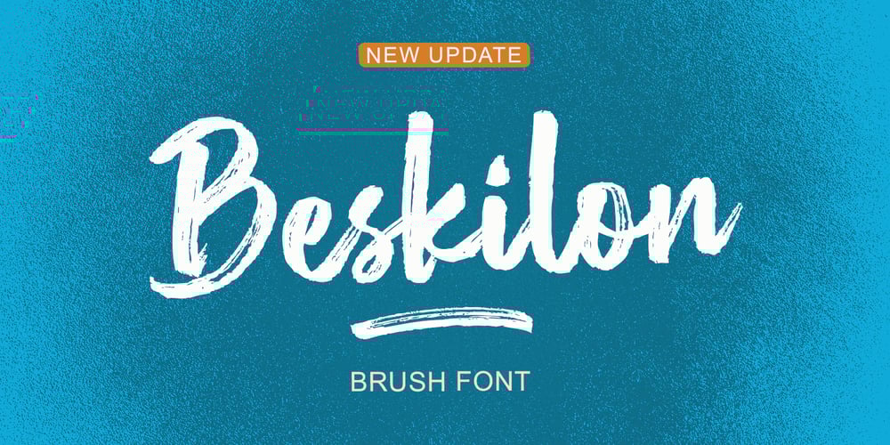 Beskilon Brush font