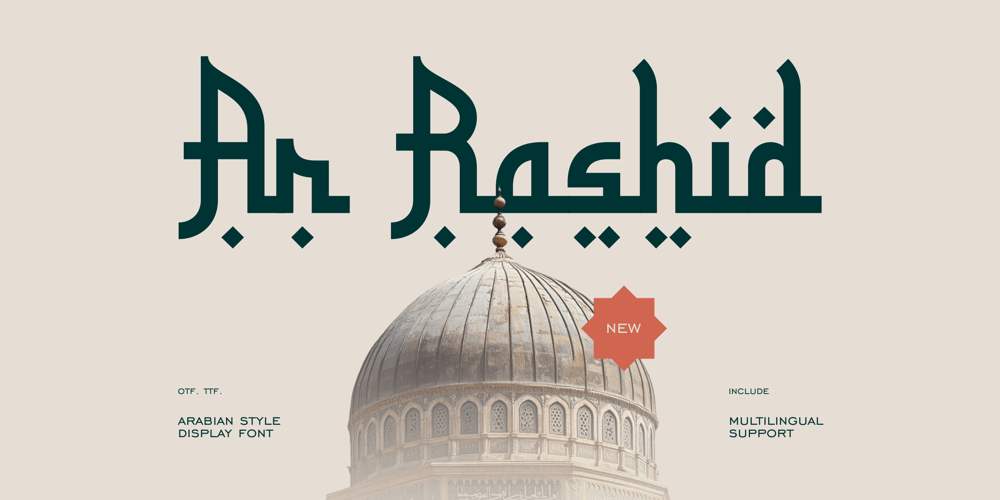 Ar Rasyid font