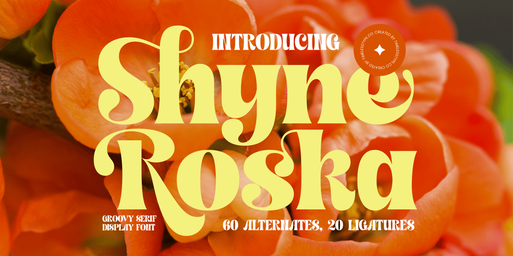 Shyne Roska font