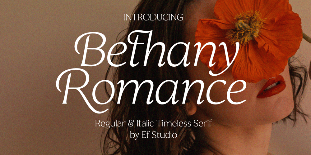 Bethany Romance font