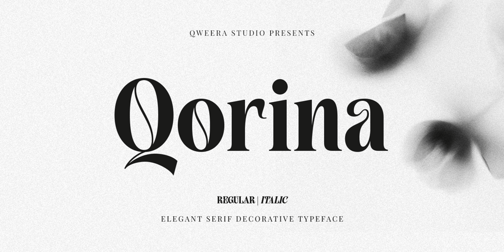 Qorina font
