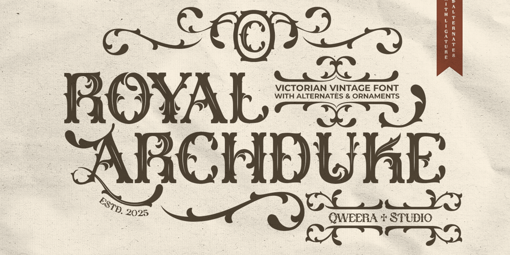 Royal Archduke font