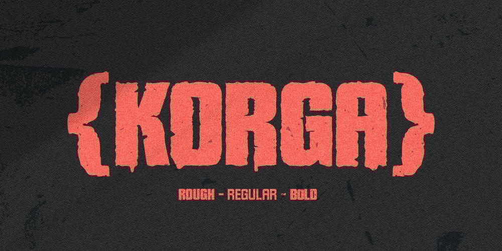 Korga font