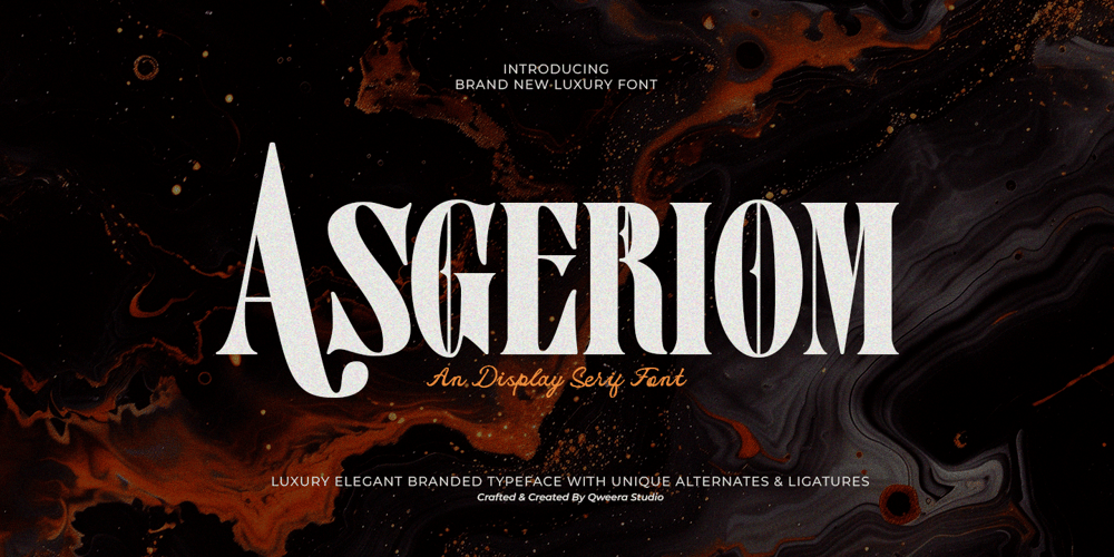 Asgeriom font