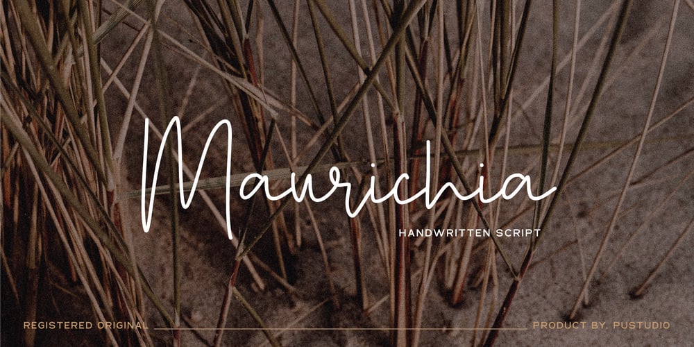 Maurichia font