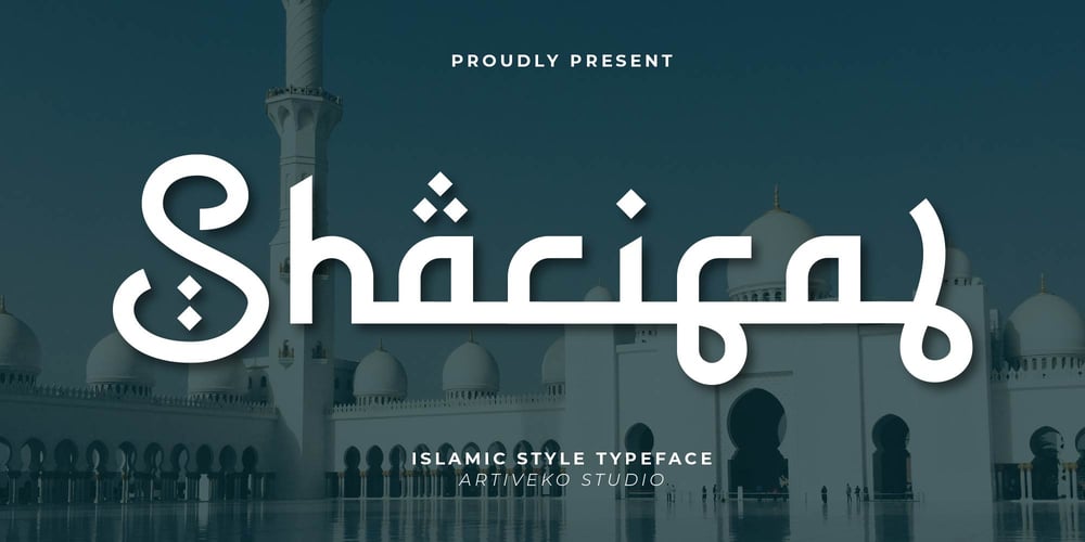 Sharifa font