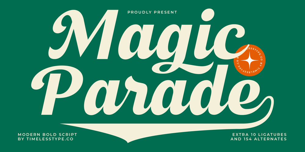 Magic Parade font