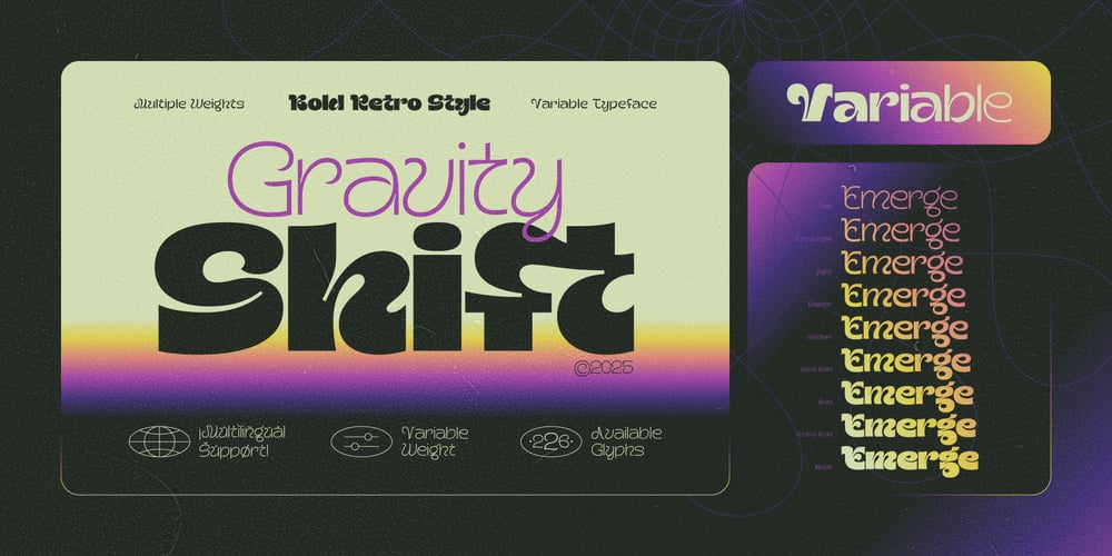 Gravity Shift font