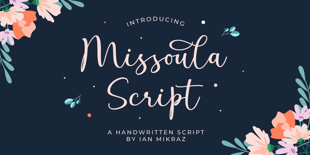 Missoula Script font